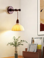 Vitheos Applique Murale en Bois Noyer Naturel Élégante - Neutralighting