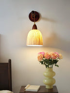 Vitheos Applique Murale en Bois Noyer Naturel Élégante - Neutralighting