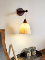 Vitheos Applique Murale en Bois Noyer Naturel Élégante - Neutralighting