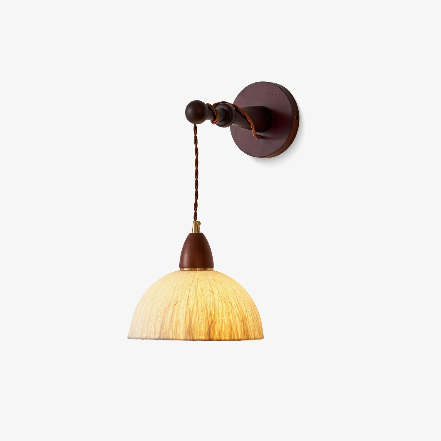 Vitheos Applique Murale en Bois Noyer Naturel Élégante - Neutralighting