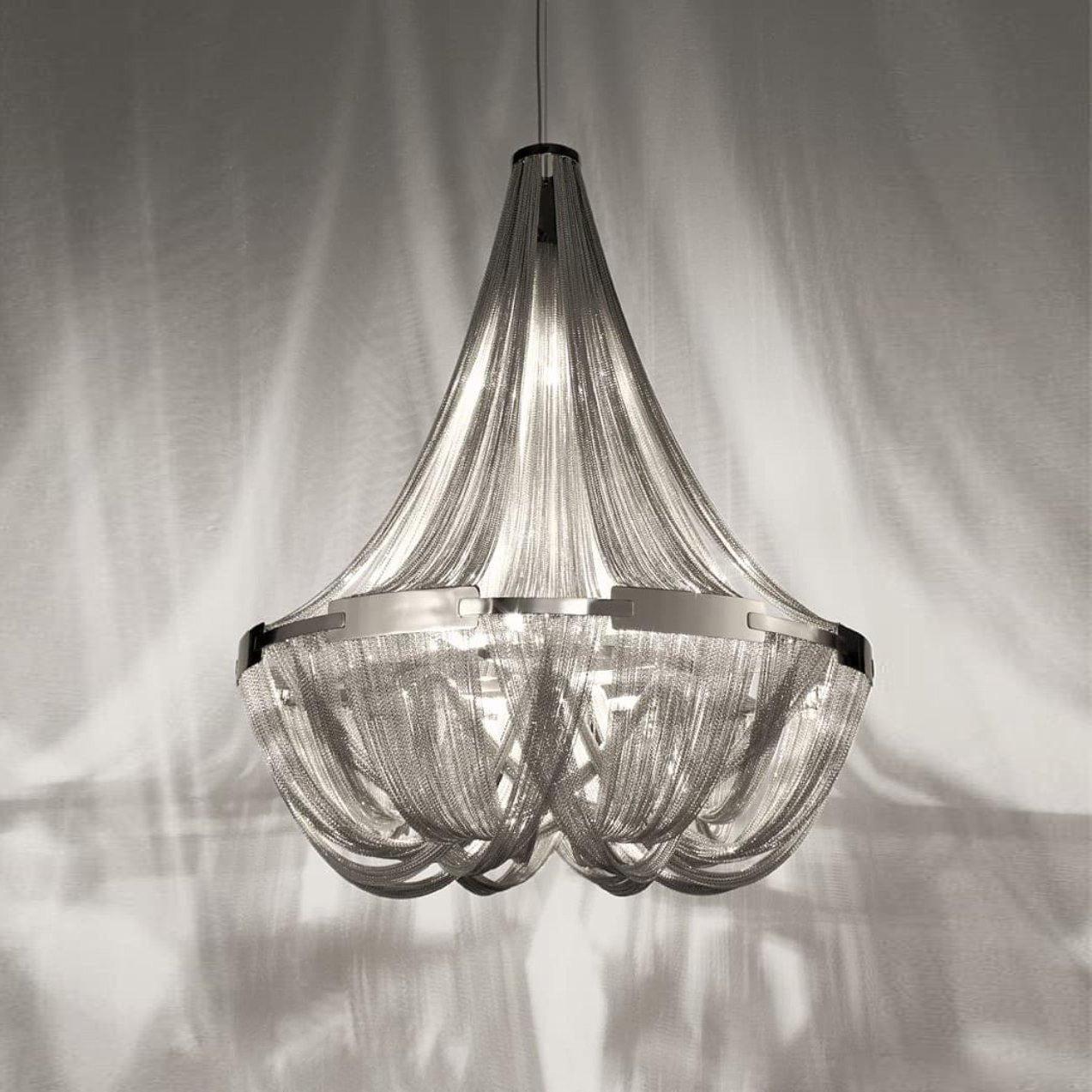 Solara Chandelier Gland Chaîne en Aluminium - Neutralighting