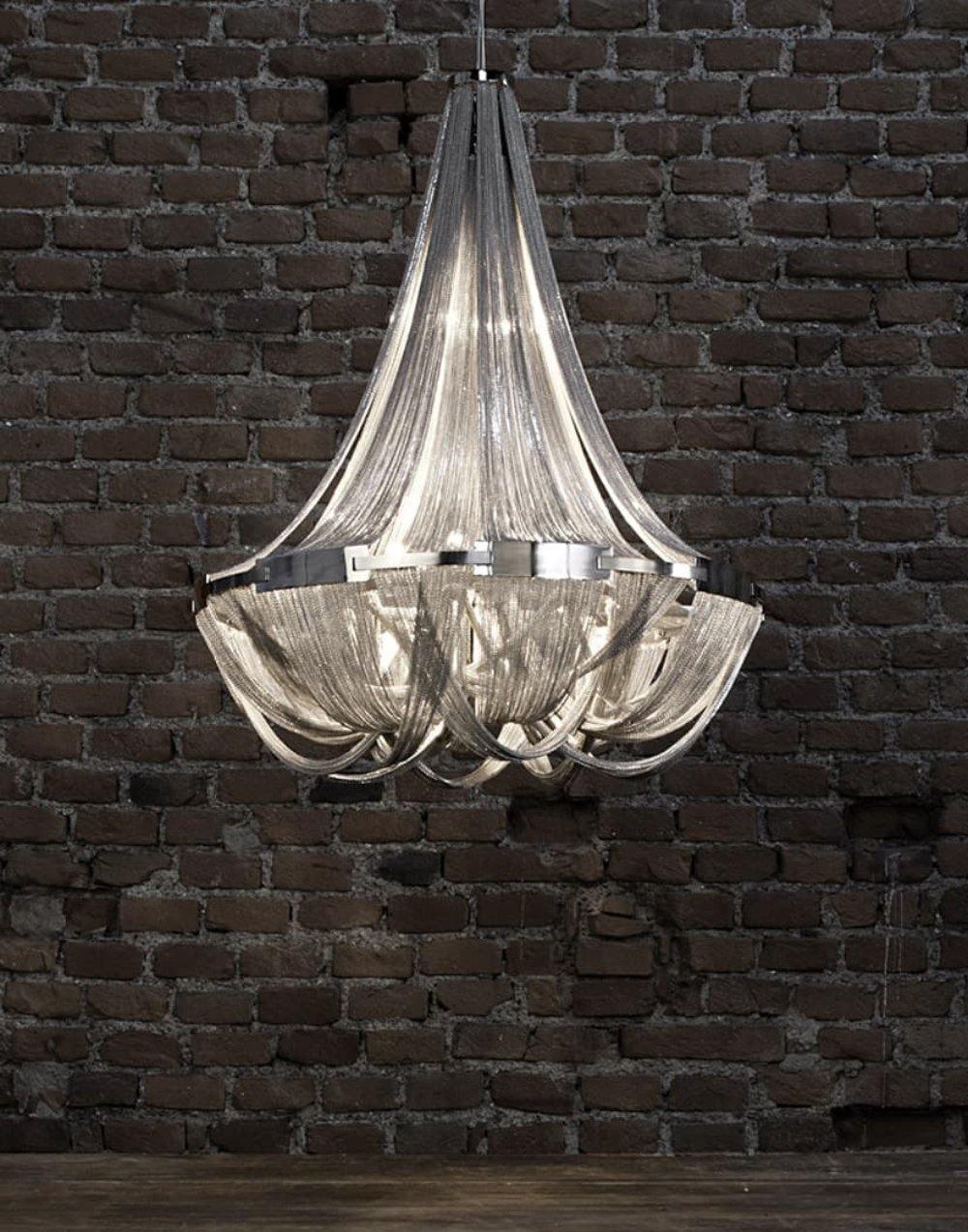 Solara Chandelier Gland Chaîne en Aluminium - Neutralighting