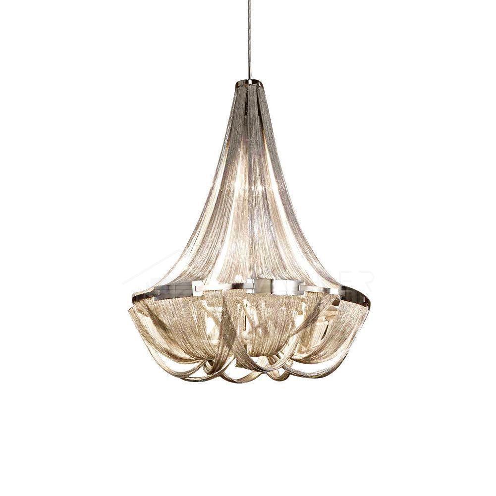 Solara Chandelier Gland Chaîne en Aluminium - Neutralighting