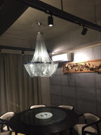 Solara Chandelier Gland Chaîne en Aluminium - Neutralighting