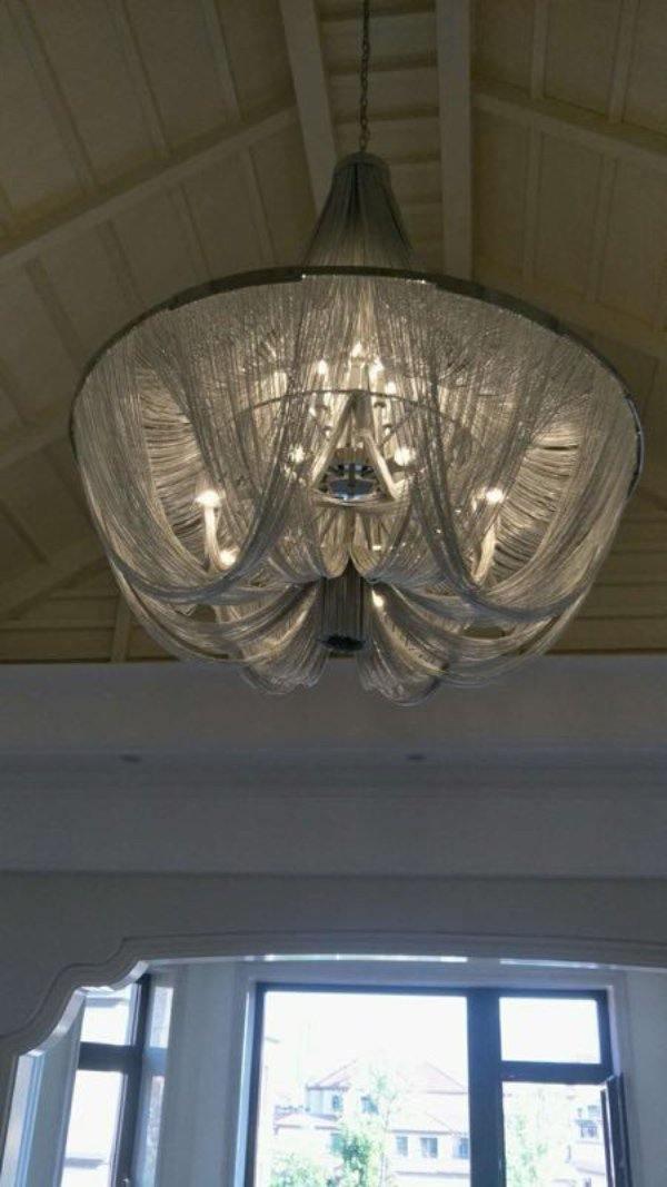 Solara Chandelier Gland Chaîne en Aluminium - Neutralighting