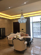 Solara Chandelier Gland Chaîne en Aluminium - Neutralighting