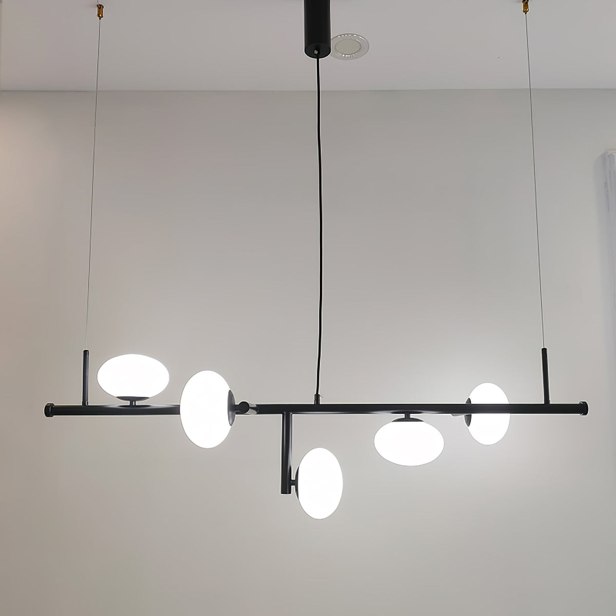 Balance Chandelier en Verre Moderne - Neutralighting
