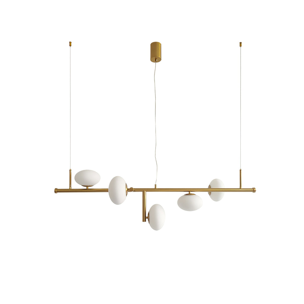 Balance Chandelier en Verre Moderne - Neutralighting