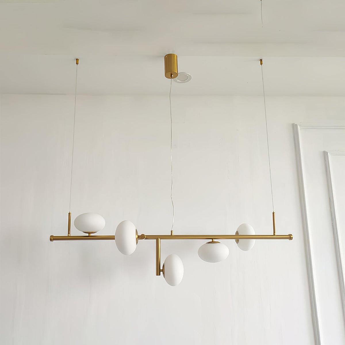 Balance Chandelier en Verre Moderne - Neutralighting