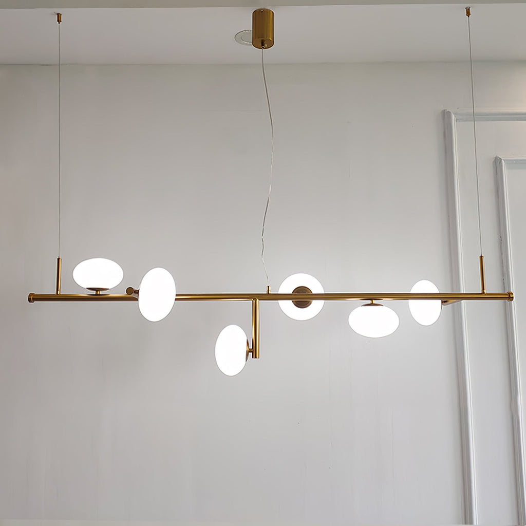 Balance Chandelier en Verre Moderne - Neutralighting