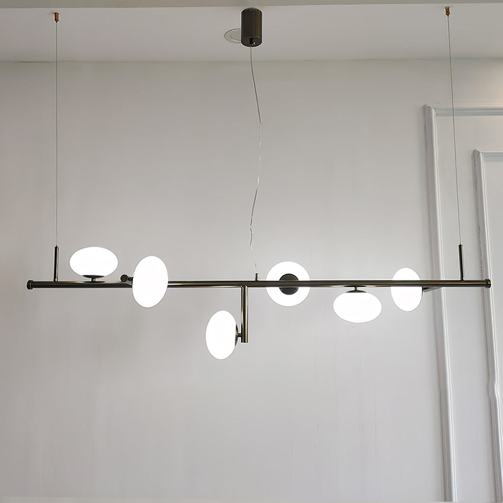Balance Chandelier en Verre Moderne - Neutralighting