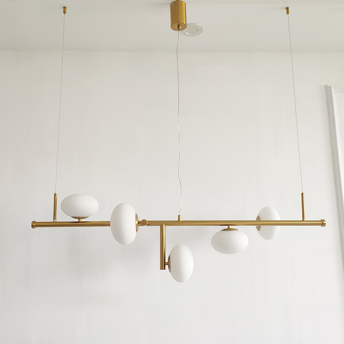 Balance Chandelier en Verre Moderne - Neutralighting