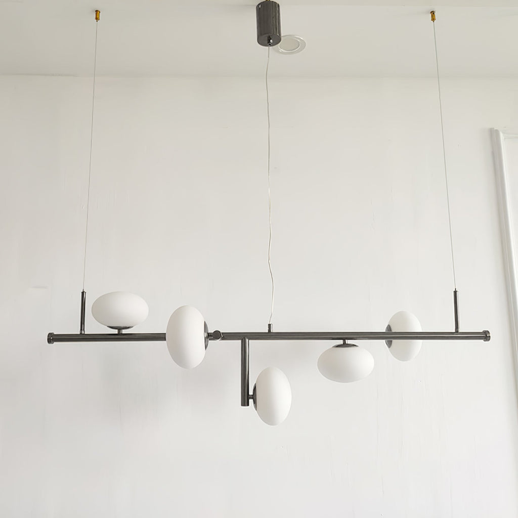 Balance Chandelier en Verre Moderne - Neutralighting