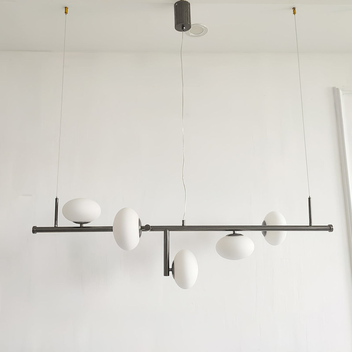 Balance Chandelier en Verre Moderne - Neutralighting