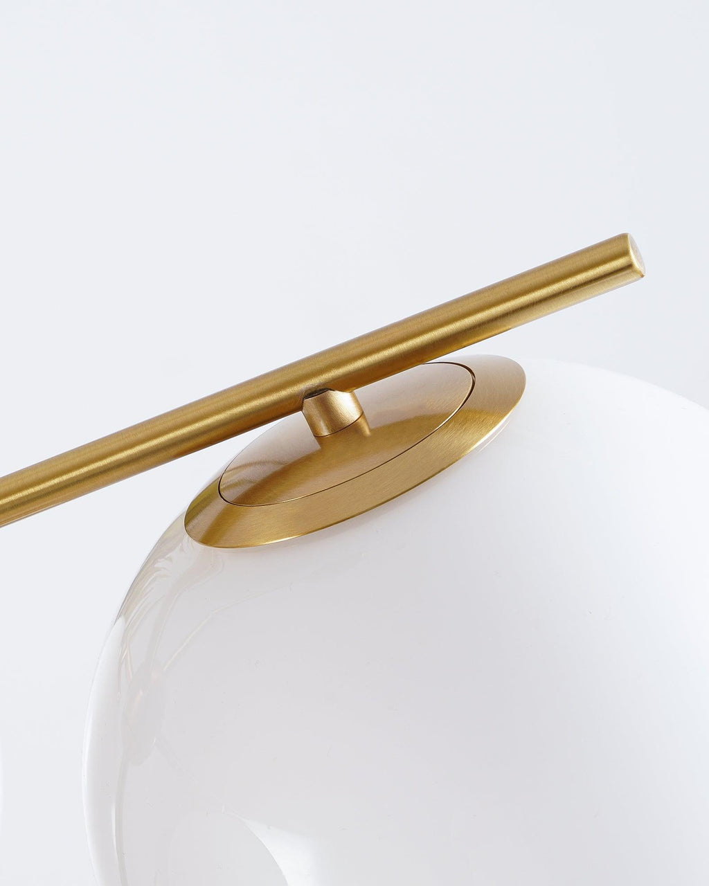 Lustra Chandelier Sphère & Tige Moderne Or LED - Neutralighting