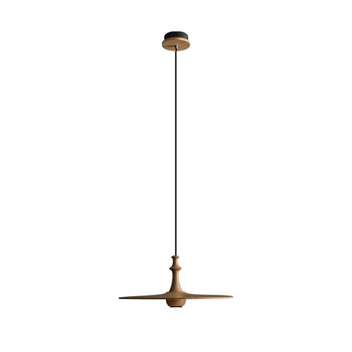 Syrinyra Suspension Sculpturale Disque Bois - Neutralighting