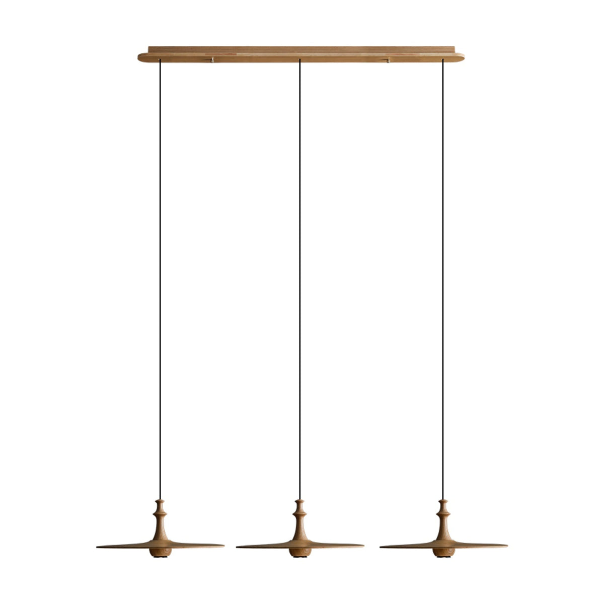 Syrinyra Suspension Sculpturale Disque Bois - Neutralighting