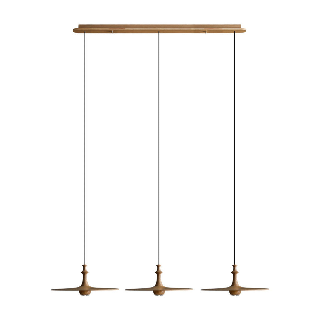 Syrinyra Suspension Sculpturale Disque Bois - Neutralighting
