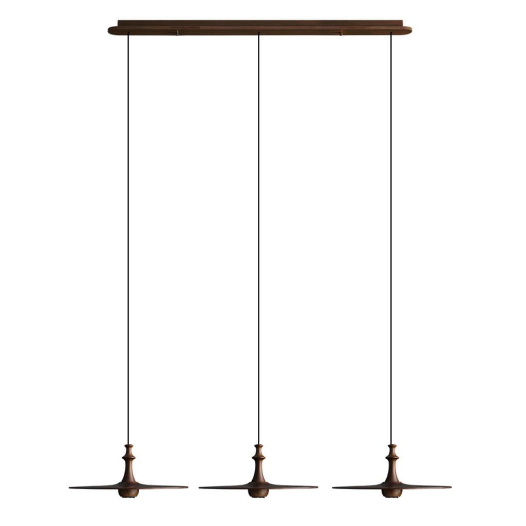 Syrinyra Suspension Sculpturale Disque Bois - Neutralighting