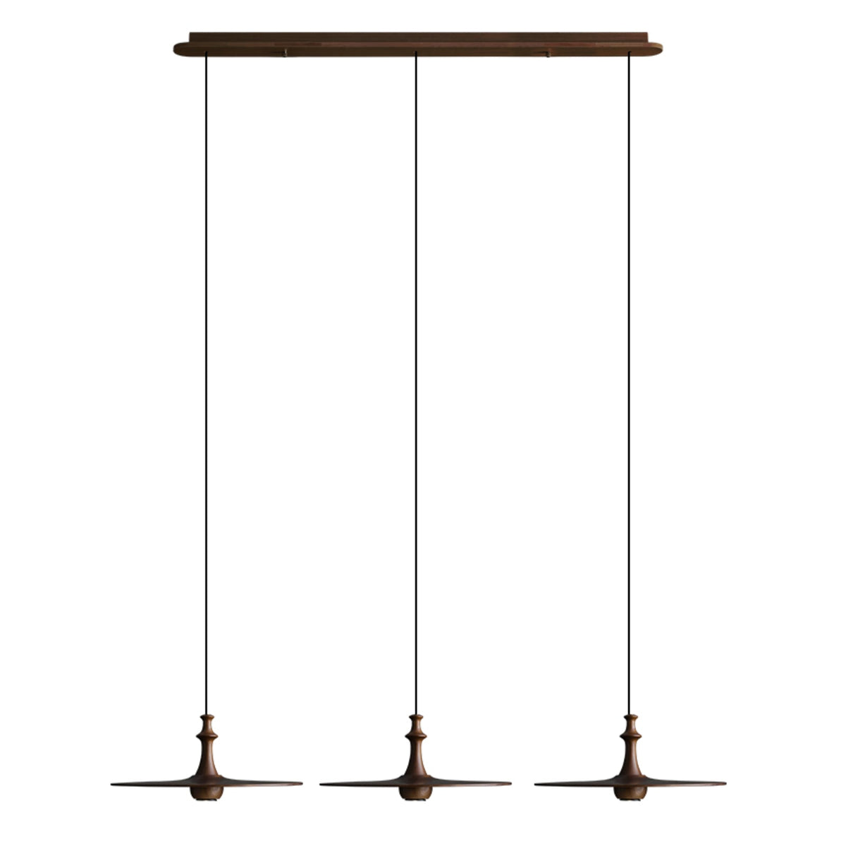 Syrinyra Suspension Sculpturale Disque Bois - Neutralighting