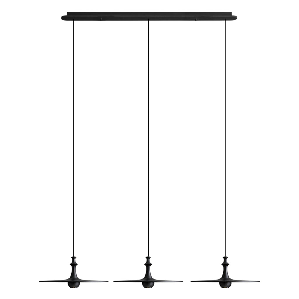 Syrinyra Suspension Sculpturale Disque Bois - Neutralighting