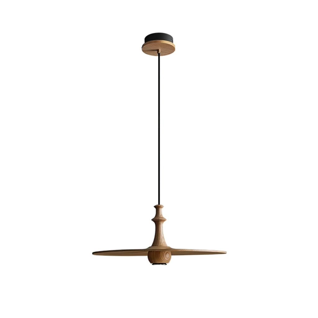 Syrinyra Suspension Sculpturale Disque Bois - Neutralighting