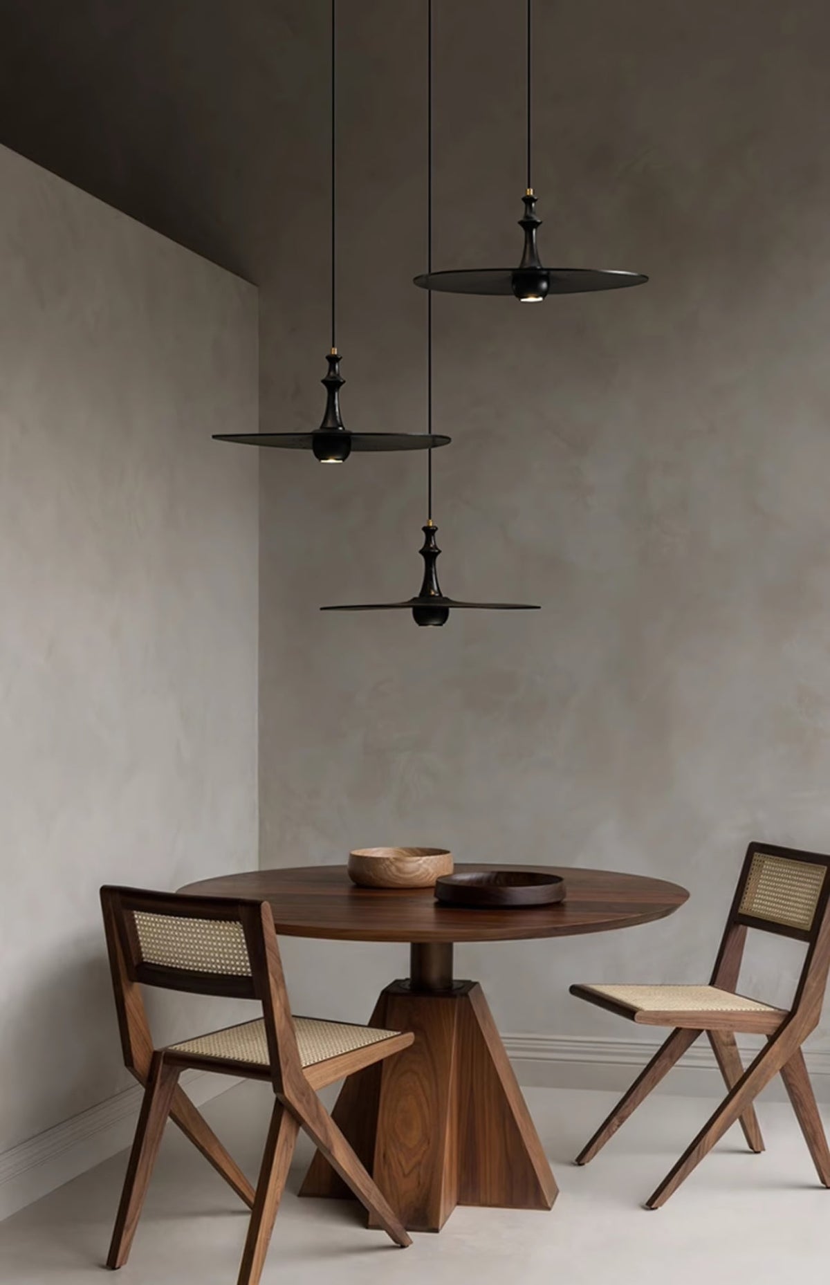 Syrinyra Suspension Sculpturale Disque Bois - Neutralighting