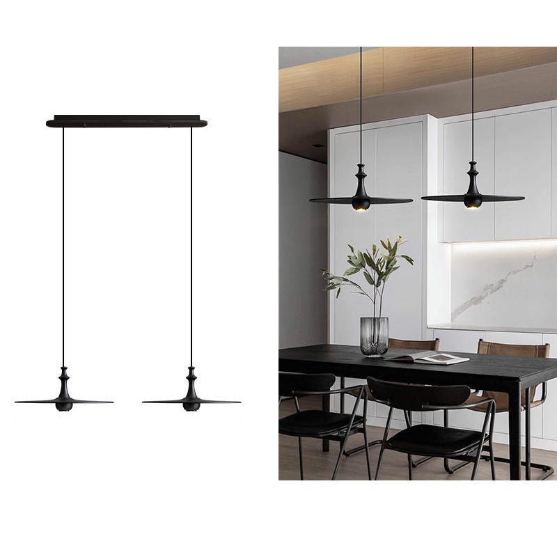 Syrinyra Suspension Sculpturale Disque Bois - Neutralighting