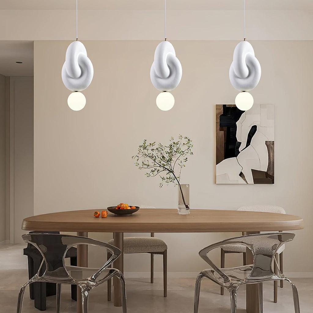 Zelireth Créativité Individuelle Résine Verre Suspension - Neutralighting