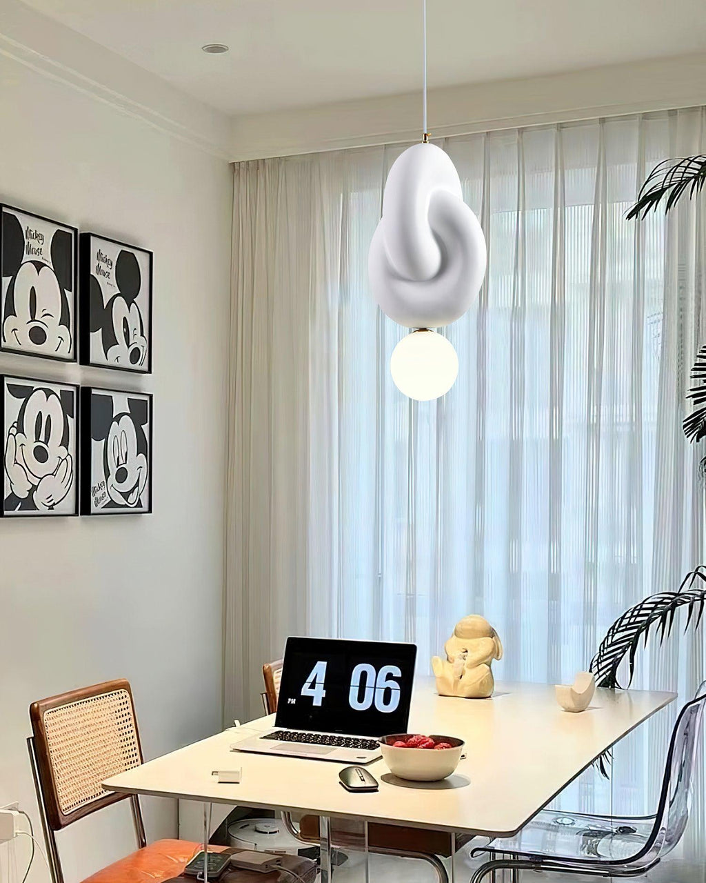 Zelireth Créativité Individuelle Résine Verre Suspension - Neutralighting