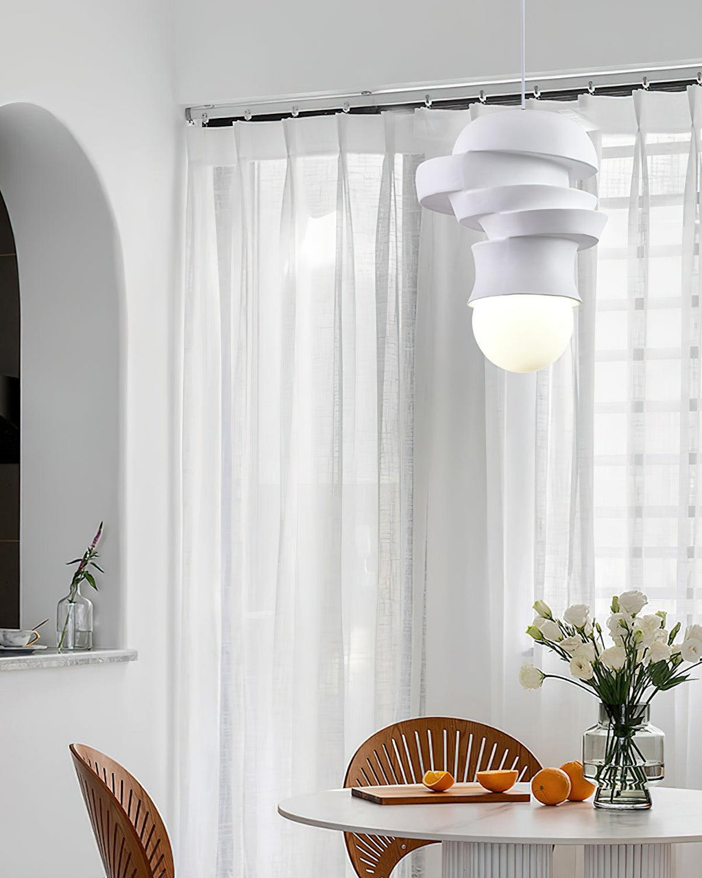 Zelireth Créativité Individuelle Résine Verre Suspension - Neutralighting