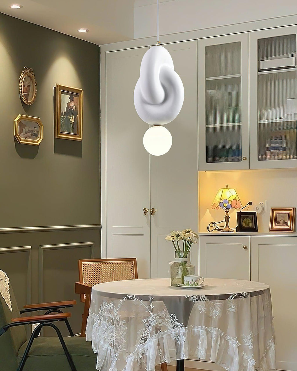 Zelireth Créativité Individuelle Résine Verre Suspension - Neutralighting