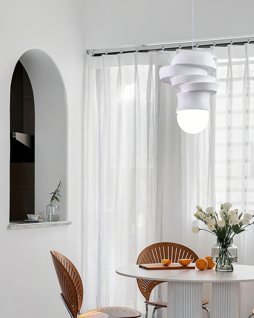 Zelireth Créativité Individuelle Résine Verre Suspension - Neutralighting