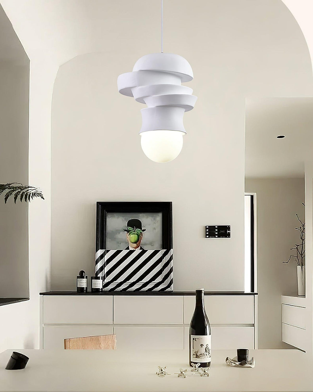 Zelireth Créativité Individuelle Résine Verre Suspension - Neutralighting