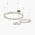 Lustra Chandelier Anneau Cristal Spiridon Luxe - Neutralighting