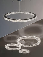 Lustra Chandelier Anneau Cristal Spiridon Luxe - Neutralighting