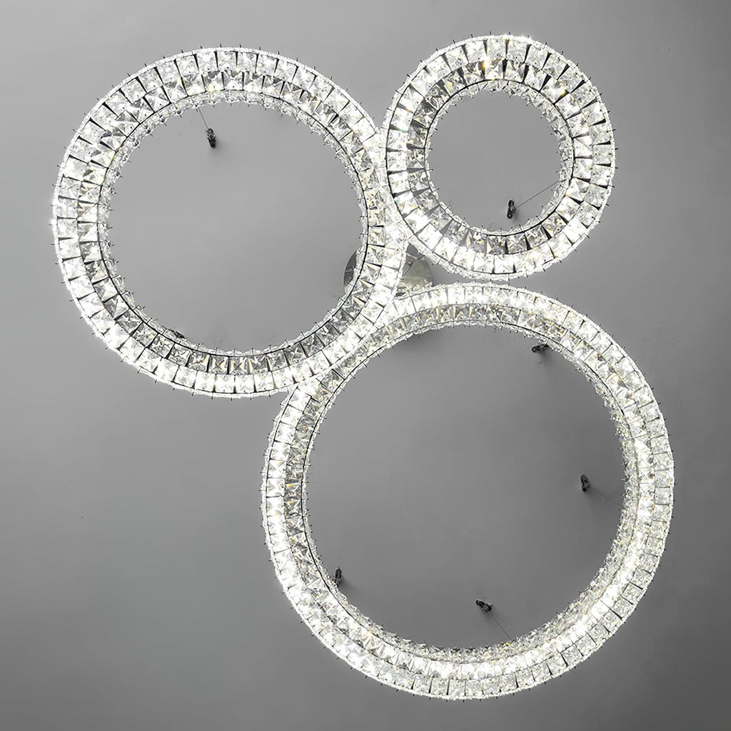 Lustra Chandelier Anneau Cristal Spiridon Luxe - Neutralighting