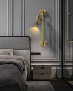 Glintice Applique murale industrielle en laiton - Neutralighting