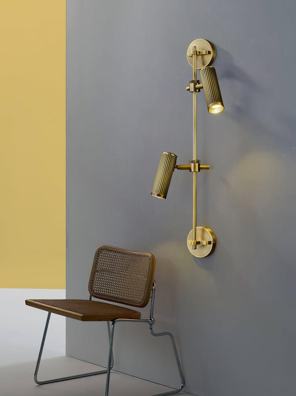 Glintice Applique murale industrielle en laiton - Neutralighting