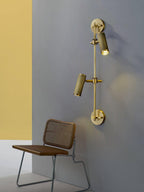 Glintice Applique murale industrielle en laiton - Neutralighting