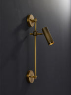 Glintice Applique murale industrielle en laiton - Neutralighting