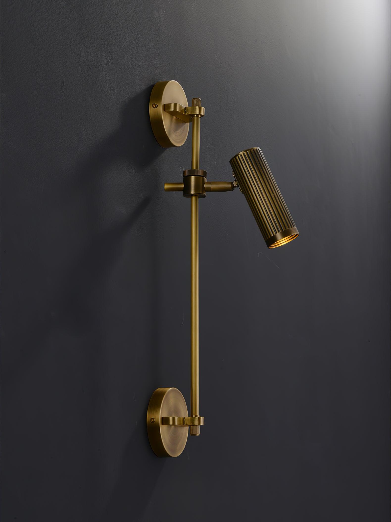 Glintice Applique murale industrielle en laiton - Neutralighting