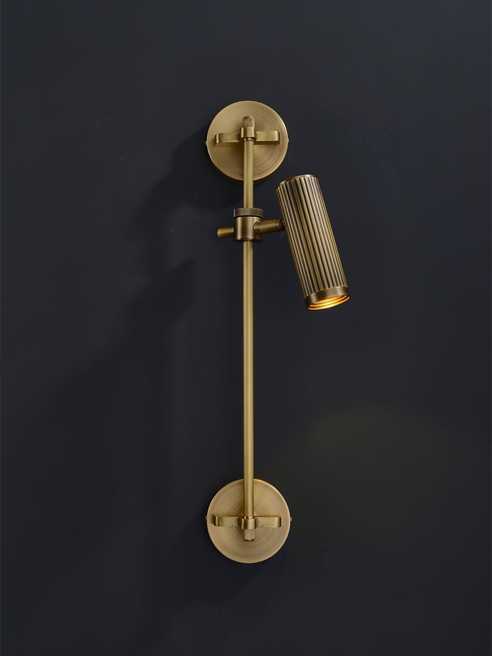 Glintice Applique murale industrielle en laiton - Neutralighting