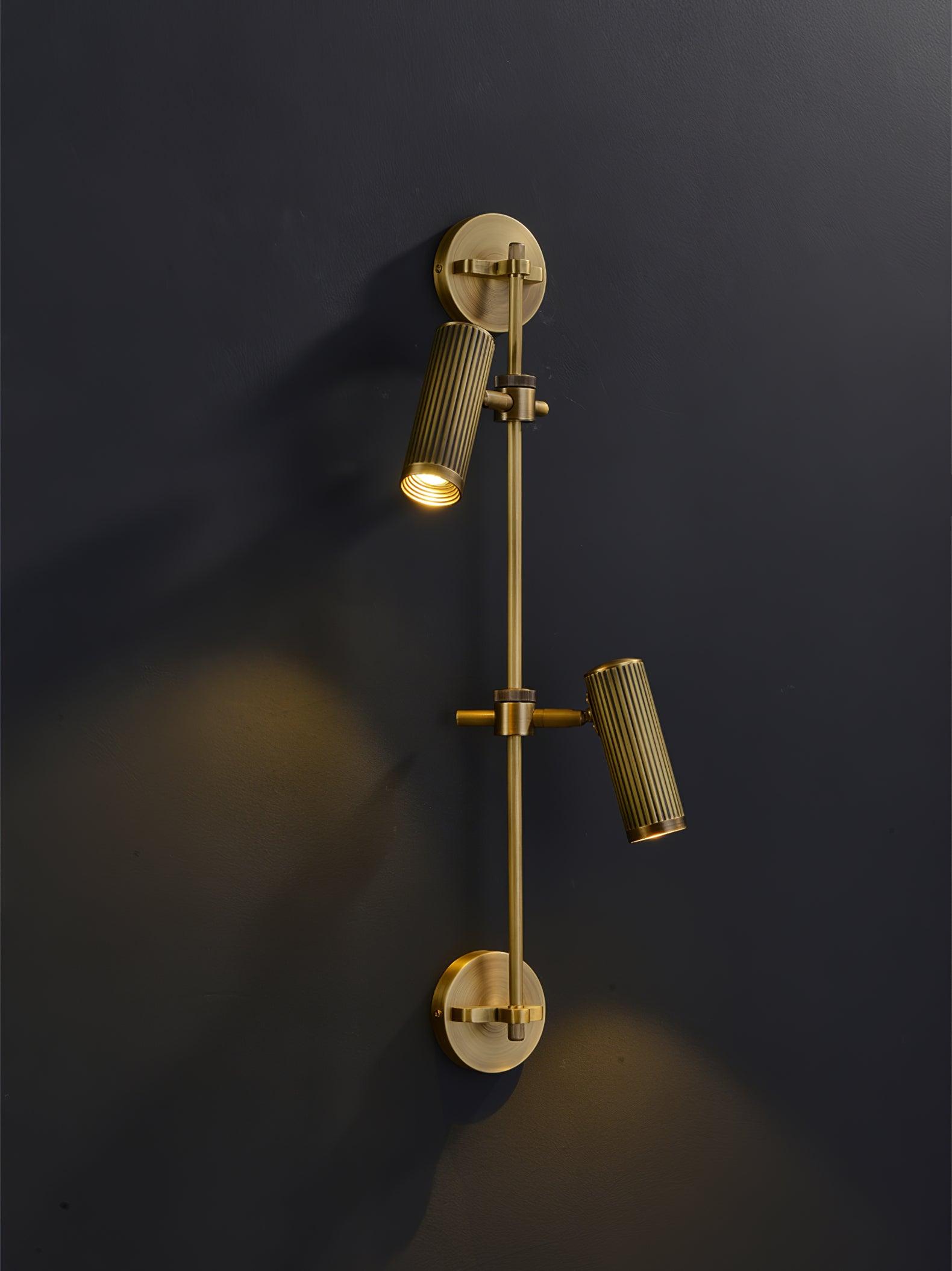 Glintice Applique murale industrielle en laiton - Neutralighting