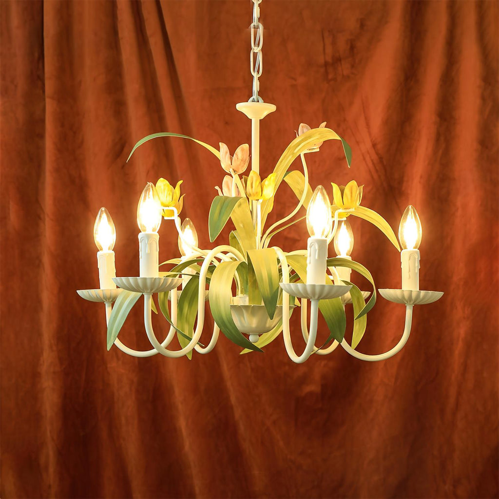 Springeau Chandelier Botanique Floral Fantaisie - Neutralighting