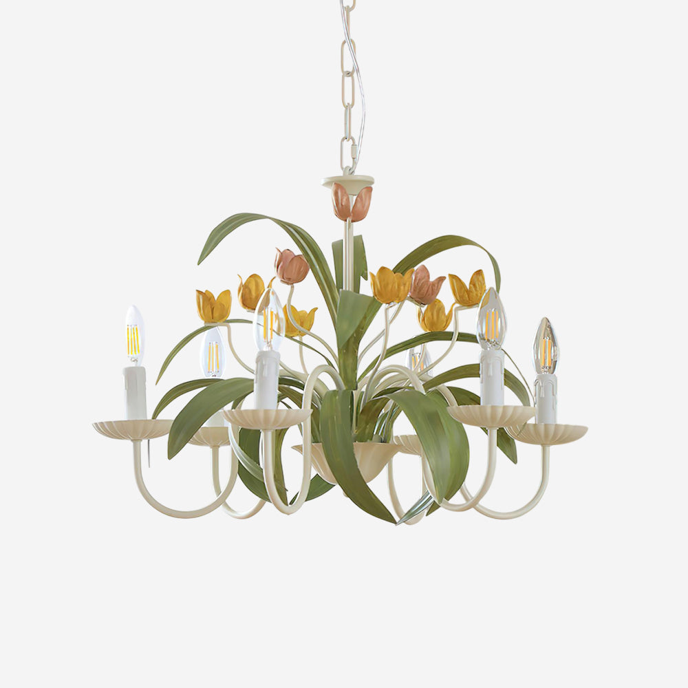 Springeau Chandelier Botanique Floral Fantaisie - Neutralighting