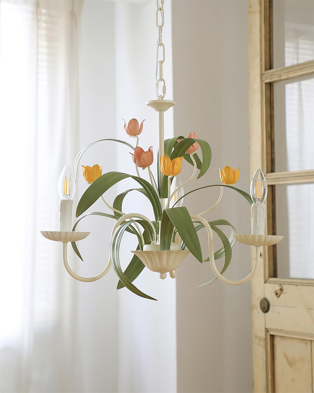 Springeau Chandelier Botanique Floral Fantaisie - Neutralighting