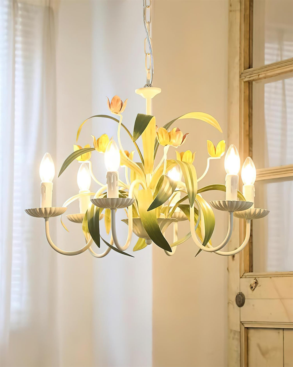 Springeau Chandelier Botanique Floral Fantaisie - Neutralighting