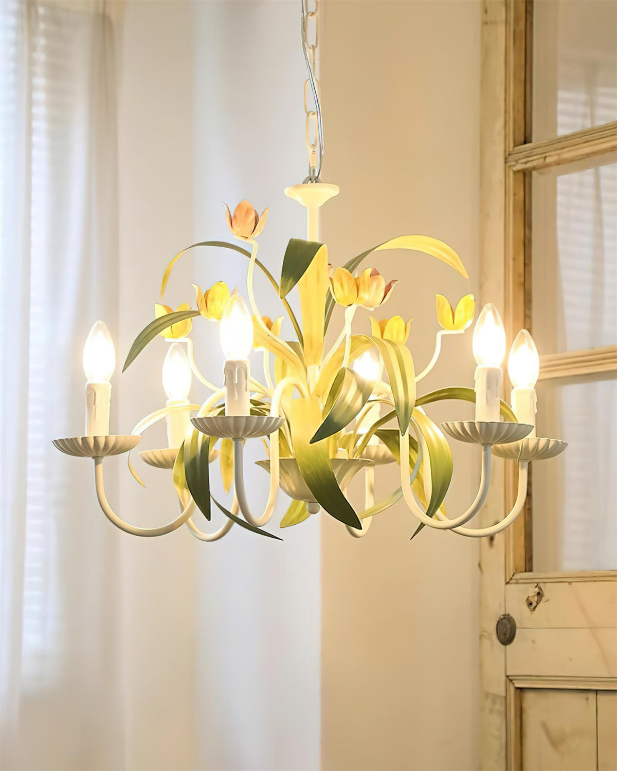 Springeau Chandelier Botanique Floral Fantaisie - Neutralighting