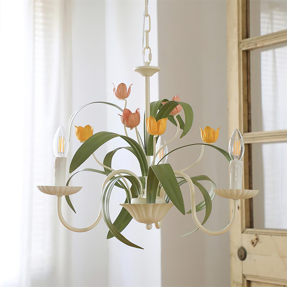 Springeau Chandelier Botanique Floral Fantaisie - Neutralighting